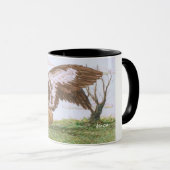 "Jessicas Sturmtaucher-" Tasse (VorderseiteRechts)