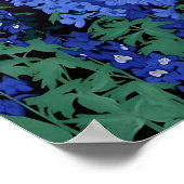 Jessie Arms Botke - Pfau Poster (Ecke)