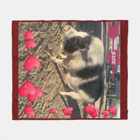 Jessie Blanket Fleecedecke (Vorderseite (Horizontal))