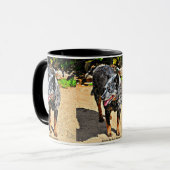 Jessie blaue Heeler Kaffee-Tasse Tasse (Vorderseite Links)