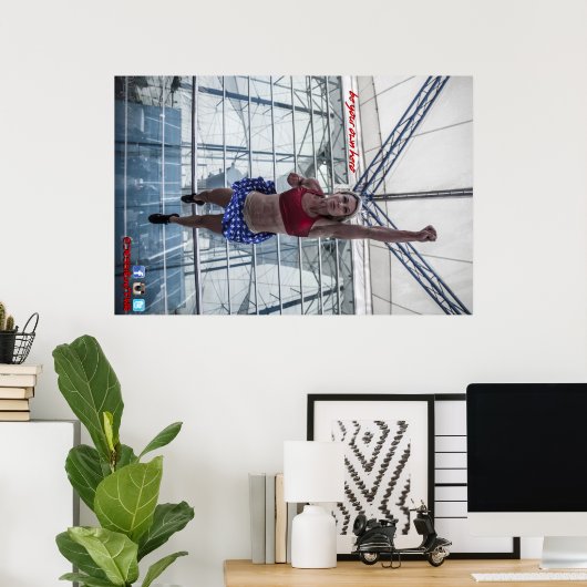 Jessie Graff Poster (Heimbüro)