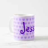 Jessie in Lila Kaffeetasse (Vorderseite Links)