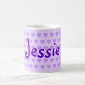 Jessie in Lila Kaffeetasse (Mittel)