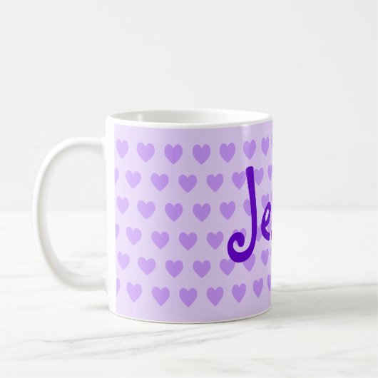 Jessie in Lila Kaffeetasse (Links)