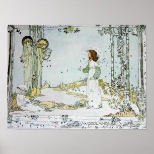 Jessie M. King - The Woodland Poster