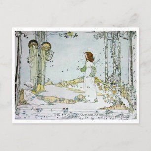 Jessie M. King - The Woodland Postkarte