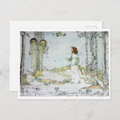 Jessie M. King - The Woodland Postkarte (Vorne/Hinten)