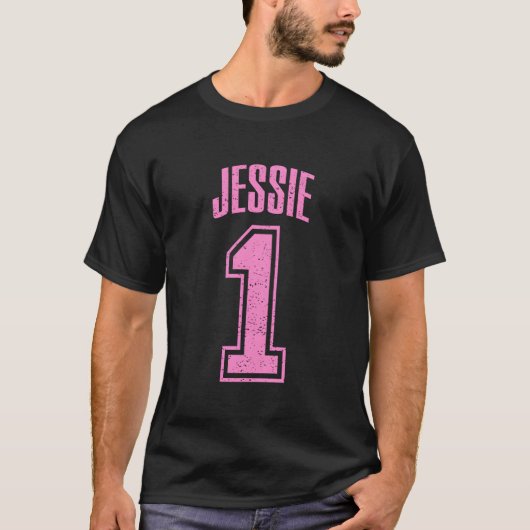 Jessie Supporter Number 1 Biggest Fan T-Shirt (Vorderseite)