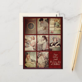 Jessie Wilcox Smith Das Siebenfache der Kindheit Postkarte