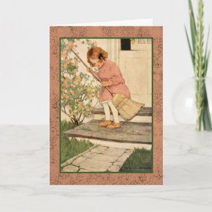 Jessie Wilcox Smith Kunstwerk. Karte