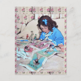 Jessie Wilcox Smith Paper Dolls Postkarte
