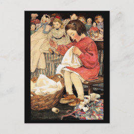 Jessie Wilcox Smith "The Little Busy Bee" Postkarte