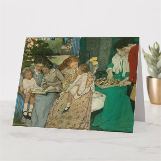 Jessie Wilcox Smith Zusammenstellung Karte