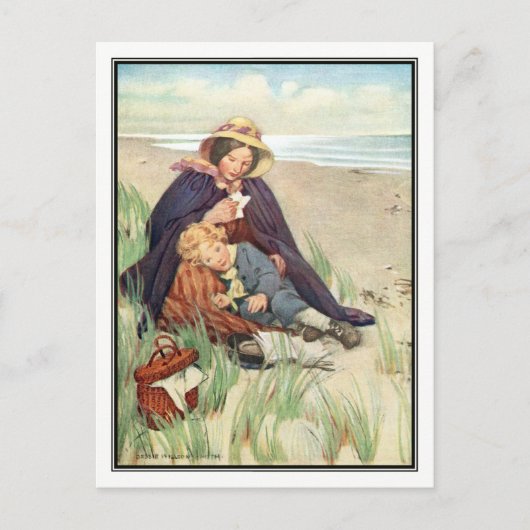 Jessie Willcox Smith - Das Meer Postkarte (Vorderseite)