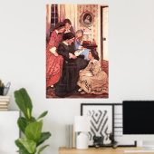 Jessie Willcox Smith - Der Buchstabe Poster (Heimbüro)