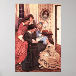 Jessie Willcox Smith - Der Buchstabe Poster