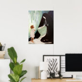 Jessie Willcox Smith - Diamond und der Nordwind Poster (Heimbüro)