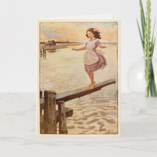 Jessie Willcox Smith Greeting Card Illustration Karte