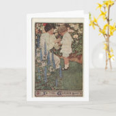 Jessie Willcox Smith, Illustrator Karte (Gelbe Blume)