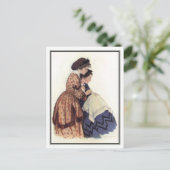 Jessie Willcox Smith - Jo und Beth Postkarte (Stehend Vorderseite)