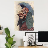 Jessie Willcox Smith - Jo und Professor Bhaer Poster (Heimbüro)