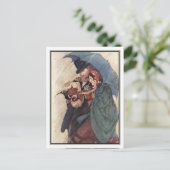 Jessie Willcox Smith - Jo und Professor Bhaer Postkarte (Stehend Vorderseite)