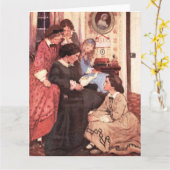 Jessie Willcox Smith - kleine Frauen Karte (Gelbe Blume)