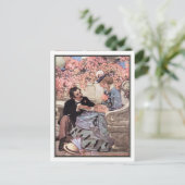 Jessie Willcox Smith - Laurie und Amy Postkarte (Stehend Vorderseite)