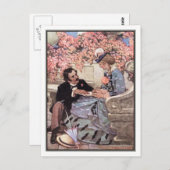 Jessie Willcox Smith - Laurie und Amy Postkarte (Vorne/Hinten)