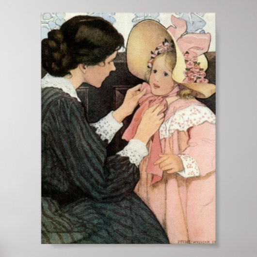 Jessie Willcox Smith Mother Child Mother Day Poster (Vorne)