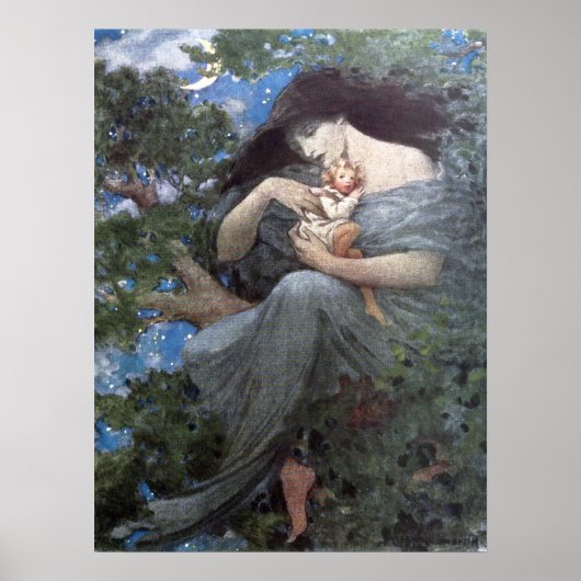 Jessie Willcox Smith - The Great Beech Tree Poster (Vorne)