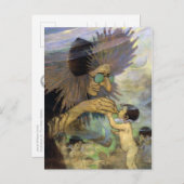 Jessie Willcox Smith Water Babies CC0598 Postcard Postkarte (Vorne/Hinten)