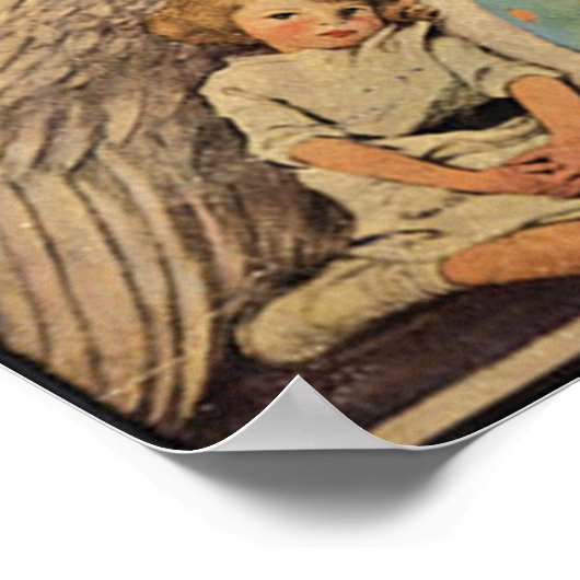 Jessie Willcox Smiths Muttergoose Poster (Ecke)