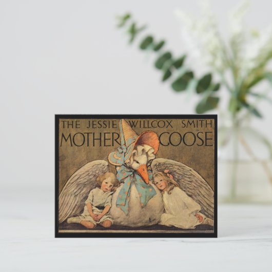 Jessie Willcox Smiths Muttergoose Postkarte (Stehend Vorderseite)