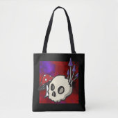 Jessie's Friends Skull and Mushrooms Tasche (Vorderseite)