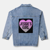 JESSIE'S GIRL VINTAG Denim Jean Jacket Jeansjacke (Rückseite)