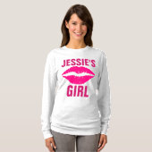 JESSIE'S GIRL VINTAG KISS T - SHIRT (Vorne ganz)
