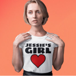 JESSIE'S GIRL VINTAGEN T - SHIRT der 80er Jahre