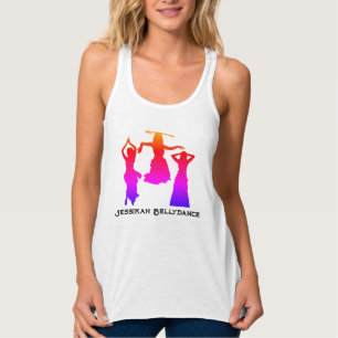 Jessikah 3 Tänzer und Logo-Design Tank Top