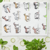 Jesss Ponys Geschirrtuch (Gefaltet)