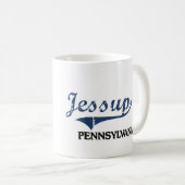 Jessup Pennsylvania Stadt-Klassiker Kaffeetasse (VorderseiteRechts)
