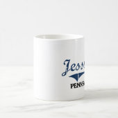 Jessup Pennsylvania Stadt-Klassiker Kaffeetasse (Mittel)