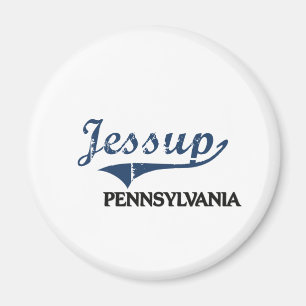 Jessup Pennsylvania Stadt-Klassiker Magnet