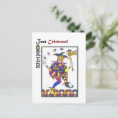 Jest Celebrate Postcard Postkarte (Stehend Vorderseite)