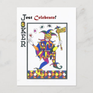 Jest Celebrate Postcard Postkarte