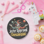 Jester Approved Shenanigans Circus Clown Pappteller (Party)