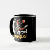 Jester Approved Shenanigans Circus Clown Tasse (Vorderseite Links)