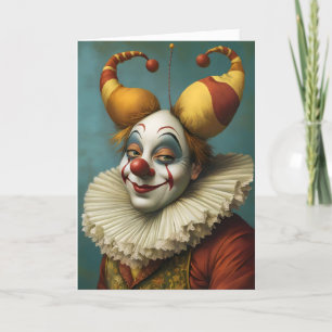 Jester April Fools Day Feiertagskarte