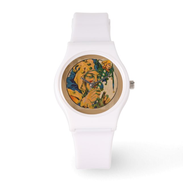 Jester aus den 1920er Jahren Armbanduhr (Vorderseite)