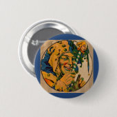 Jester aus den 1920er Jahren Button (Vorne & Hinten)